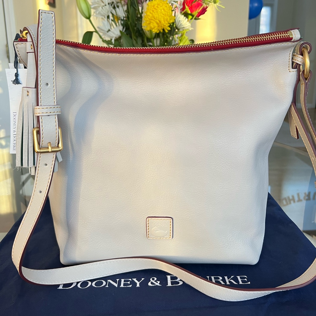Dooney And Bourke Florentine Leather Dixon Hobo Brand New